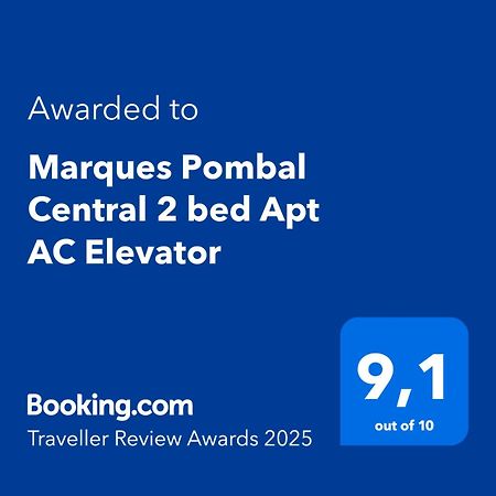 Marques Pombal Central 2 Bed Apt Ac Lisboa Eksteriør billede